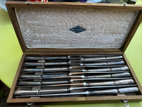 Argenterie coffret bois - argenterie, 12