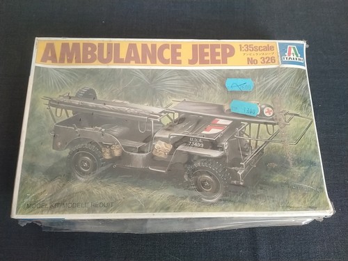 Maquette ambulance jeep - maquette,