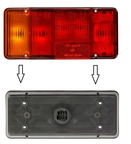 Lampe feu arriere gauche - feu, pour