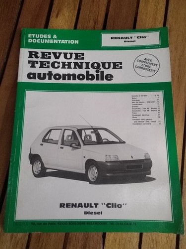 Revue technique renault - revue,