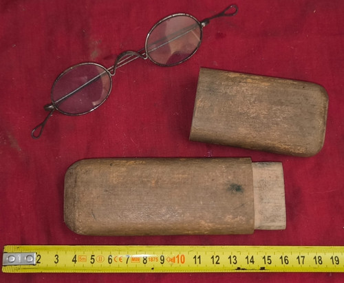 Lunettes étui bois