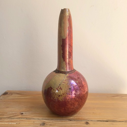 Vase globulaire col - vase,