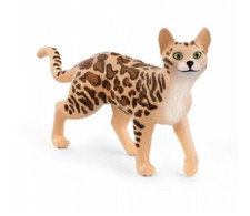 Schleich 13918 Chat Bengal 8 Cm Série Chiens Et Chats