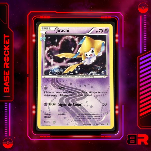 ꓭr carte pokémon jirachi - carte,