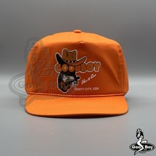 Good Boy Hats Hooters Western Hat Vintage Retro Orange Trucker Rope Snapback Cap