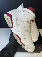 ✅ Nike Air Jordan VI Retro 6 Maroon SIZE 8.5 | OG Olympic Infrared NBA All Star