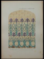 CHARLES PLUMET, DECORATION ART