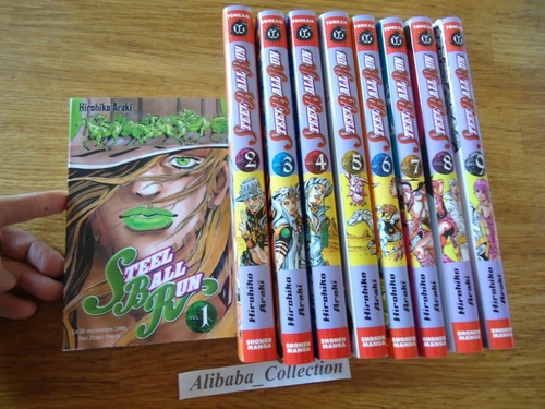 Lot manga steel ball run - run, 1