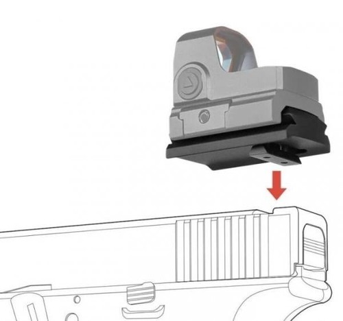 Platine rail picaitnny - , pour