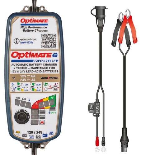 Tecmate optimate 12v 24v - 6,