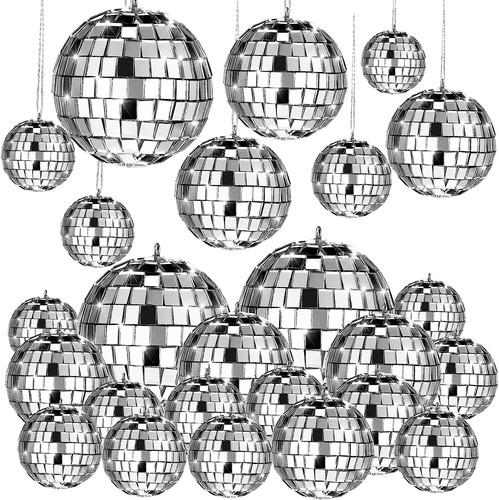 Lot boules disco - de,