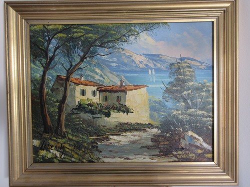 Tableau peintre guerny - peintre, l.