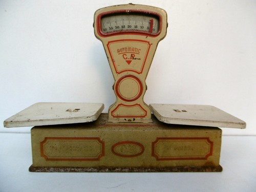 Jouet ancien balance cr - -,