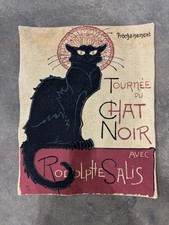 Tournee du Chat Noir Belgian Tapestry | Jacquard Woven Wall Art Decor