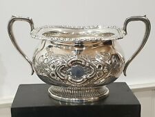 sucrier en métal argenté