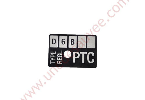 Plaque identification bloc - identification,