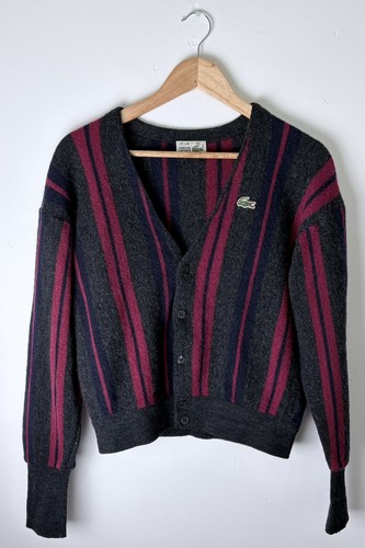 Vtg chemise lacoste cardigan - vtg,