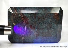 Grand Poli Rubis En Cyanite