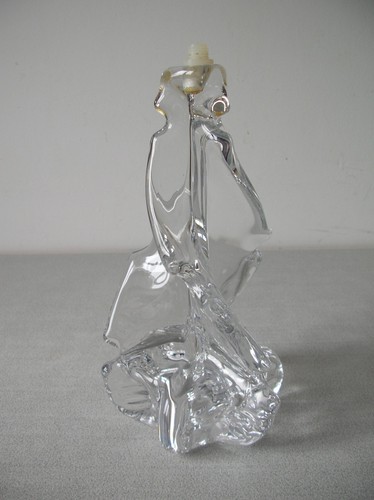 Ancien pied lampe verre - lampe,