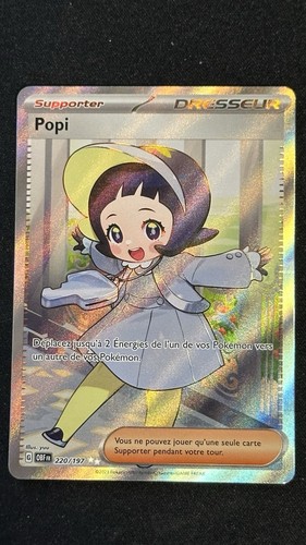 Carte pokémon popi 220 - popi, 220/197