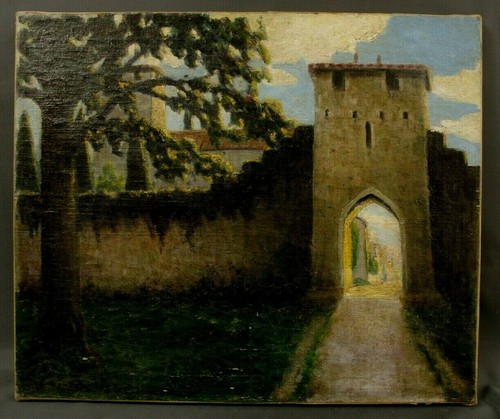 Tableau fin 19ème signé