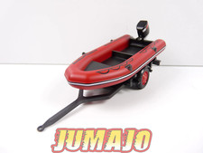 CPF803 Camion 1/43 Hachette IXO Pompiers : Cadeau PRIME ZODIAQUE remorque bateau