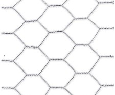 Grillage à poule triple torsion acier galva 1 x 5 m maille 19 x 0,7 mm NORTENE g