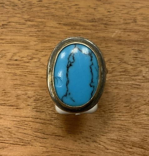 Bague argent turquoise - bague, en