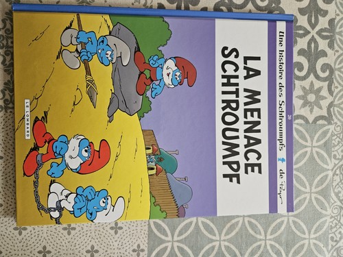 Les schtroumpfs menace - bd,
