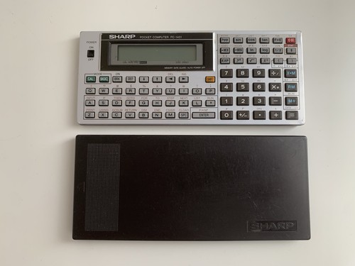 Sharp 1401 pocket - sharp, computeur