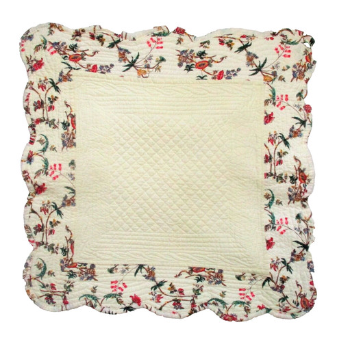 Housse coussin boutis motif - de,