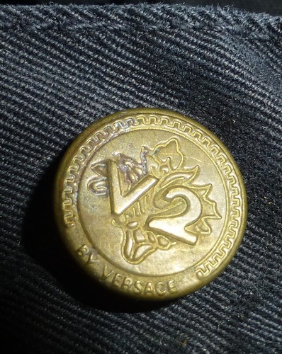 Vintage versace black mens - vintage,