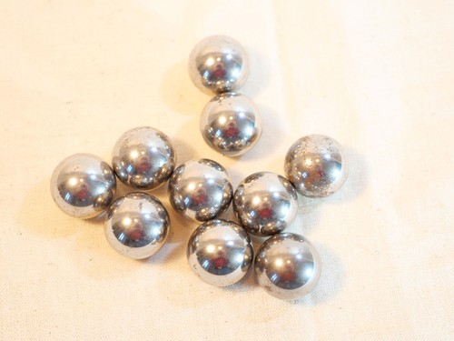 Lot billes métalliques - , de