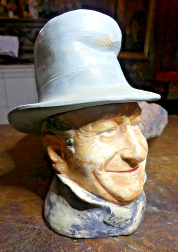 Pot tabac terre cuite - en,