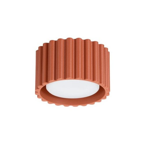 Plafonnier aluminium ocre - plafonnier,