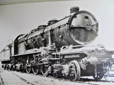 carte photo -CPA train