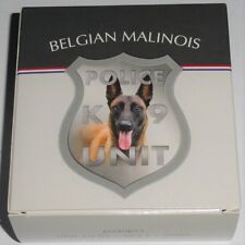 Niue 1 Dollar 1 oz Silver Belgian Malinois 2016 in Case. Police Dog K9