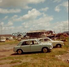 1970's Anglesey Boat Co Car Park Austin 1300 Mk 1 Ford Escort Photo 3.25x3.5 In