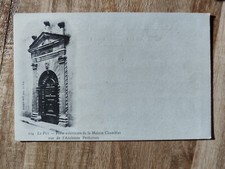 Old postcard - 43 - Le Puy - Exterior door of the House Chamblas.