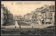 CPA Ostende, L´Avenue
