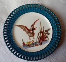 Superbe assiette polychrome