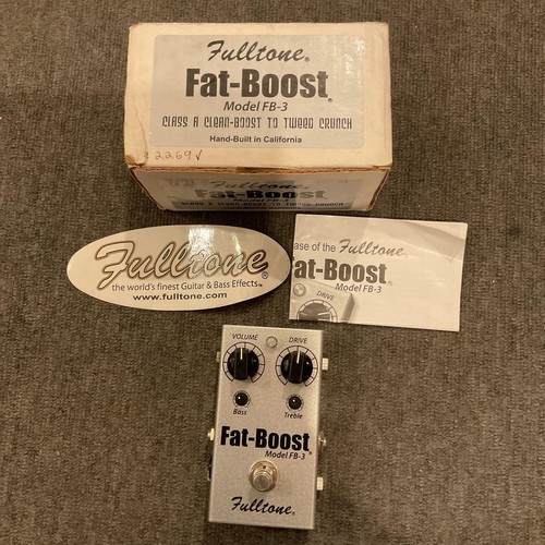 Fulltone fat boost model - model, fb-3