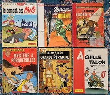 BD Lot Collection Pilote Astérix Ric Hochet Tanguy Laverdure Blake Mortimer