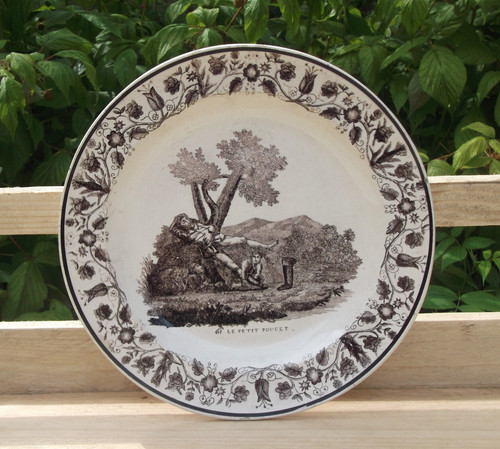 Ancienne assiette petit - ancienne, le