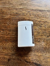 Briquet St Dupont laqué blanc
