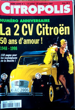 CITROPOLIS - Hors-Série N°1 -  07/1997 - La 2 CV Citroën, 50 ans d'amour  !