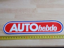 AUTO HEBDO Magazine Sticker