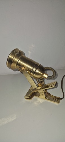 Spot lampe pince laiton - spot, à