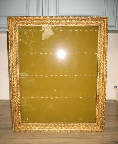 Ancien cadre vitrine - ancien,