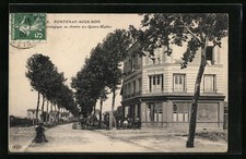 Old postcard Fontenay-sous-Bois, strategic at the chemin des Quatre-Ruelles 1909 